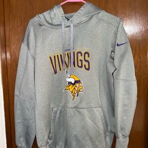 Nike Gray Minnesota Vikings Hoodie